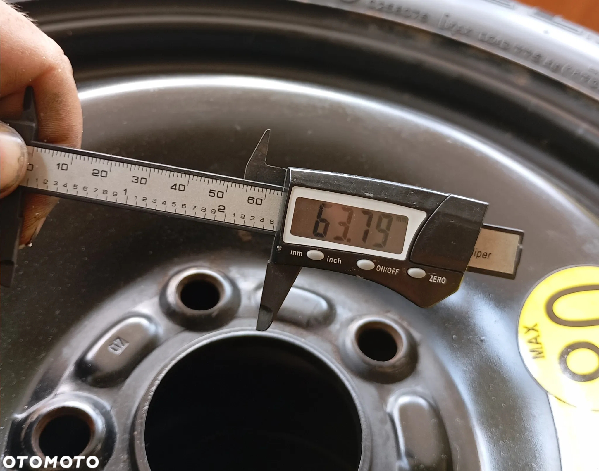 Koło Zapasowe Dojazdowe 125/90 R16 5x108 63,4MM Ford Kuga C-Max Jaguar Volvo- Gwarancja Wysyłka - 7