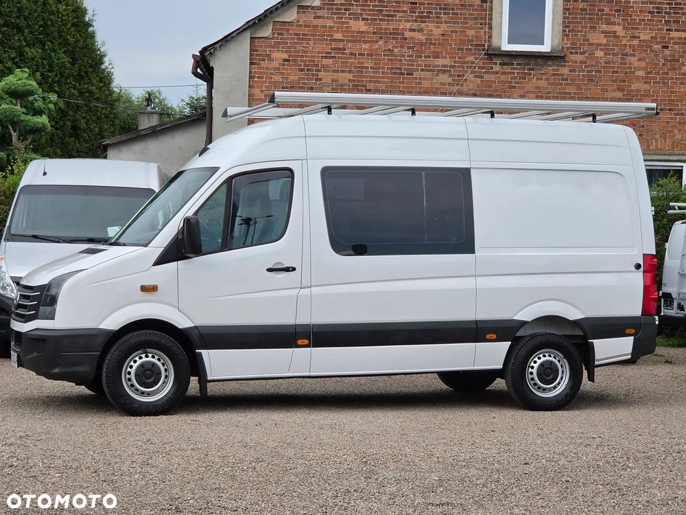 Volkswagen Crafter 5-osobowy Brygadówka + bagażnik dachowy - 2