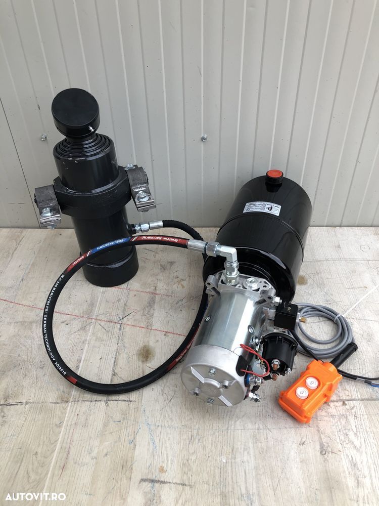 Kit basculare,cilindru basculare ,pompa 2.5 kw - 3