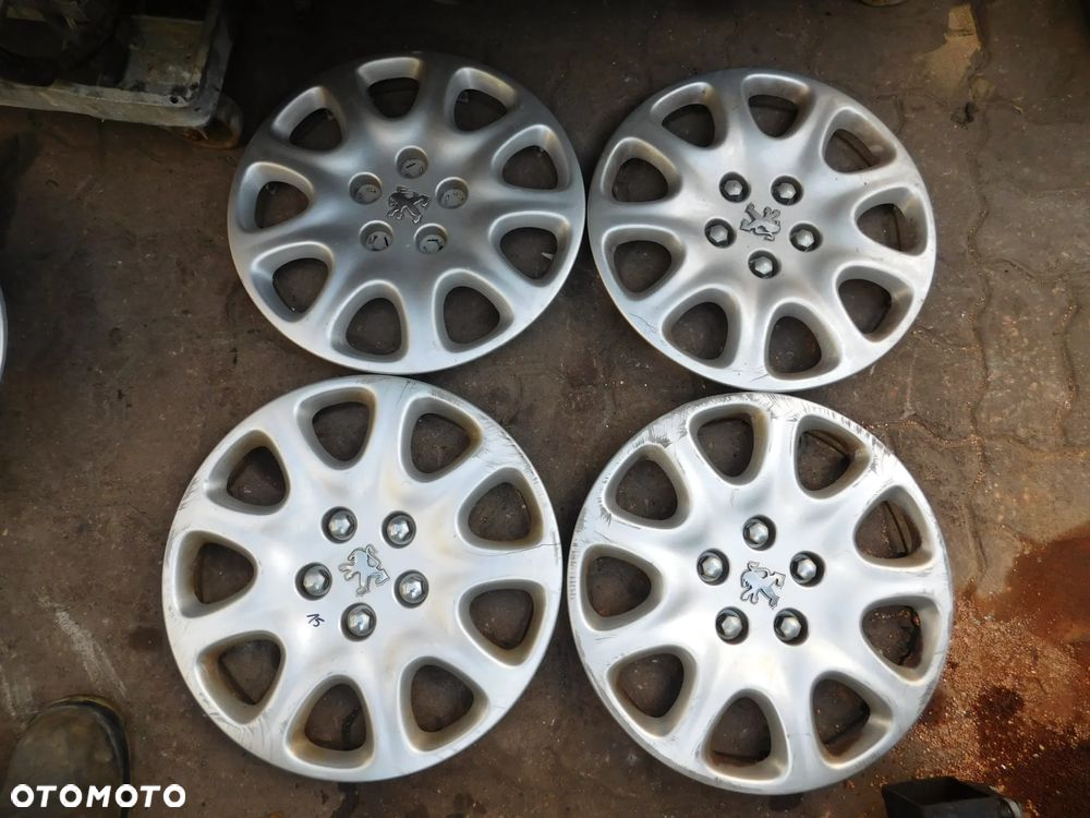 4szt kołpaki 15" PEUGEOT 407 607
