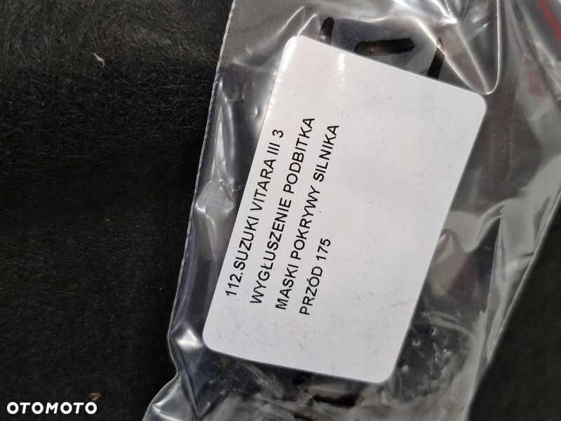 SUZUKI VITARA III 3 WYGŁUSZENIE PODBITKA MASKI POKRYWY SILNIKA PRZÓD - 5