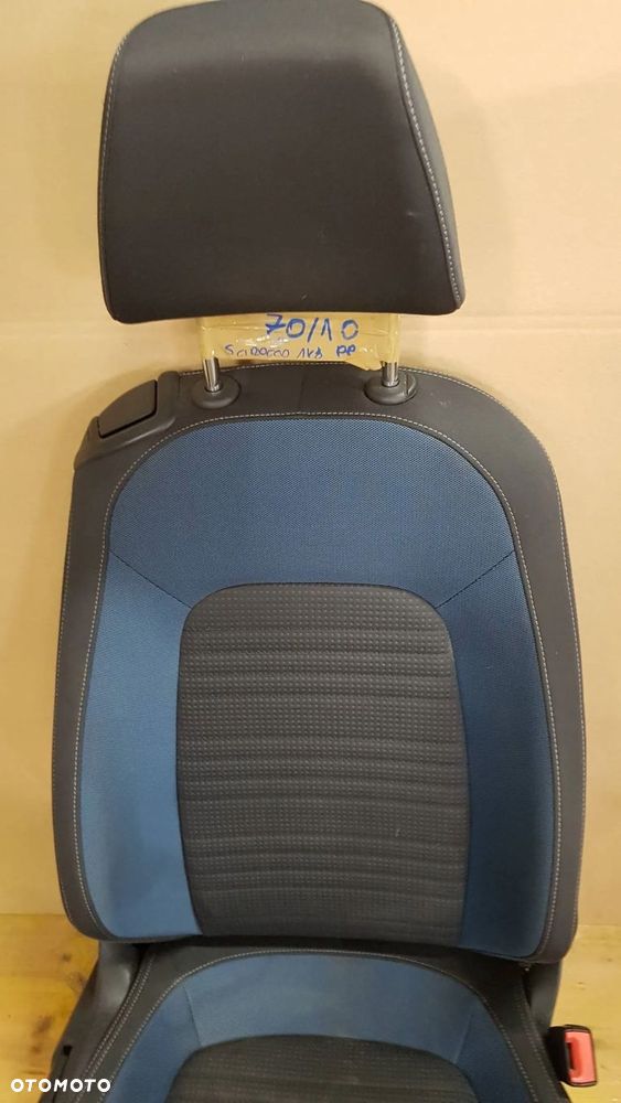 vw scirocco 1k8 fotel pasażera prawy przód eu - 2