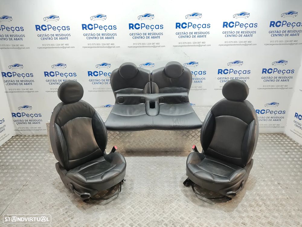 Conjunto de bancos em pele Mini Cooper S R56 John Cooper Works - 11