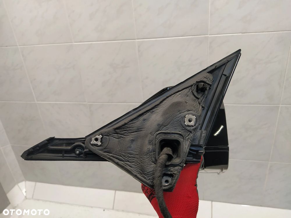 BMW 7 G70 M-POWER LUSTERKO ZEWNĘTRZNE PRAWE ASFERYCZNE ASYSTENT FOTOCHROM KAMERA 9+8+1 PIN KOMPLETNE UK ORYGINAŁ - 5