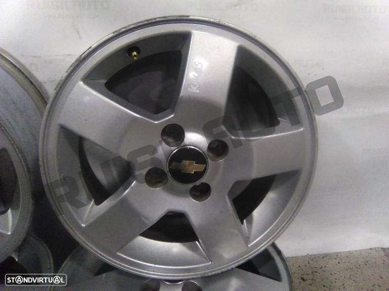 Conjunto Jantes Alumínio R15  Chevrolet Aveo Ii Hatchback [2005 - 2