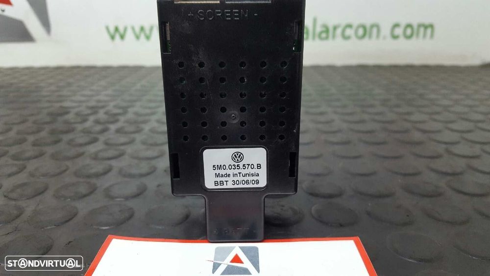 AMPLIFICADOR DE ANTENA VOLKSWAGEN GOLF VI (5K1) SPORT - 4