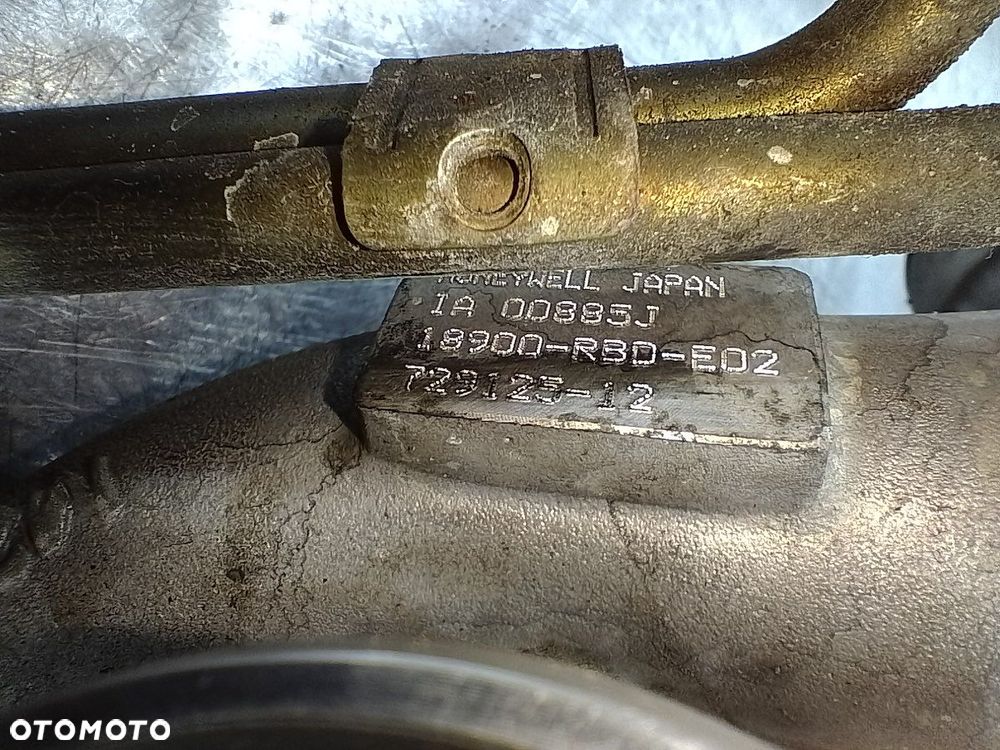 TURBINA HONDA ACCORD VII 18900-RBD-E02   729125-12 2.0 D - 7