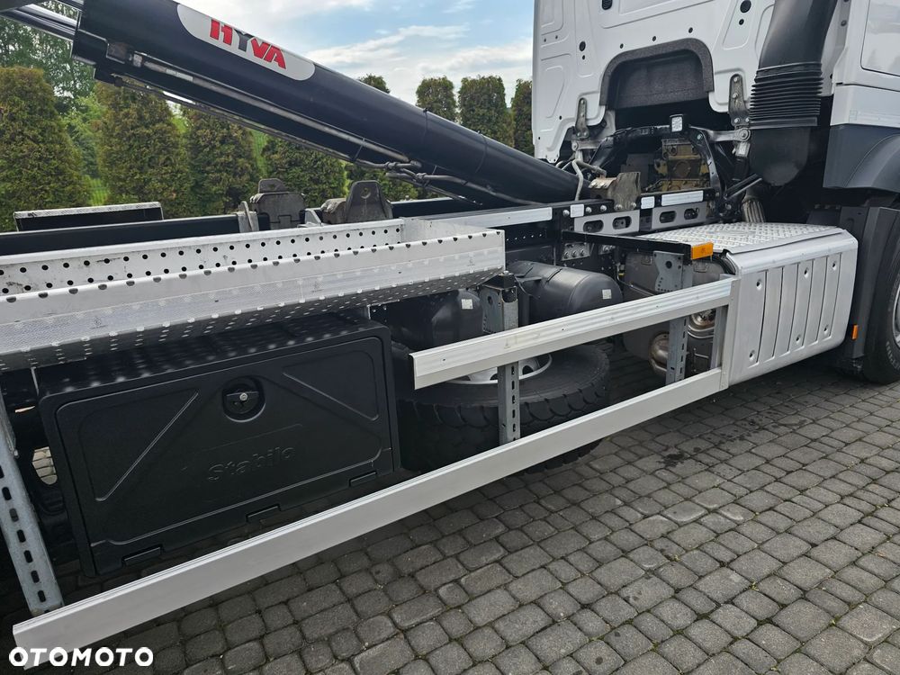Mercedes-Benz ACTROS 2545 HAKOWIEC HYVA 22tony 6X2 Salon PL! - 10