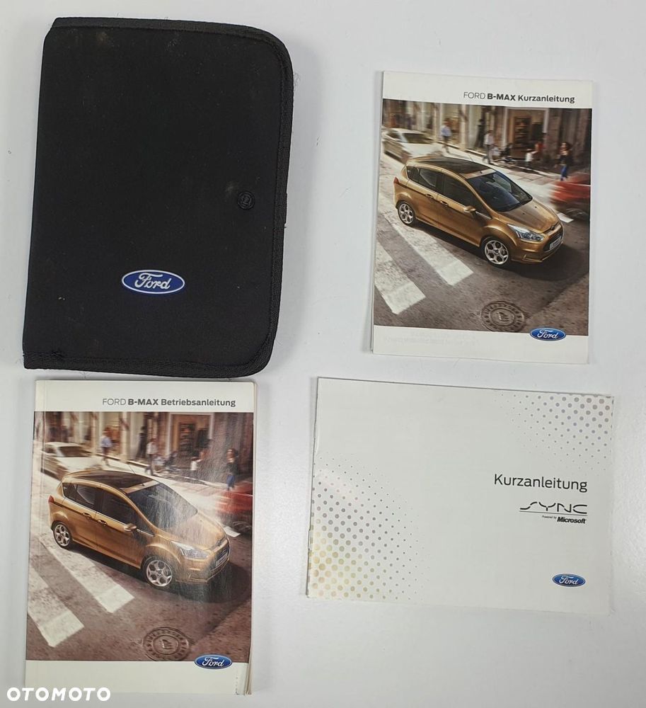 INSTRUKCJA OBSŁUGI + ETUI FORD B-MAX - 1