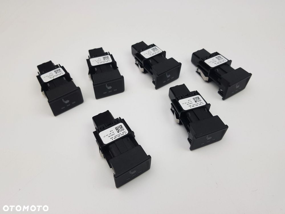 NOWY Przycisk Przełącznik ogrzewania fotela Skoda Octavia III 5E0963106B - 9