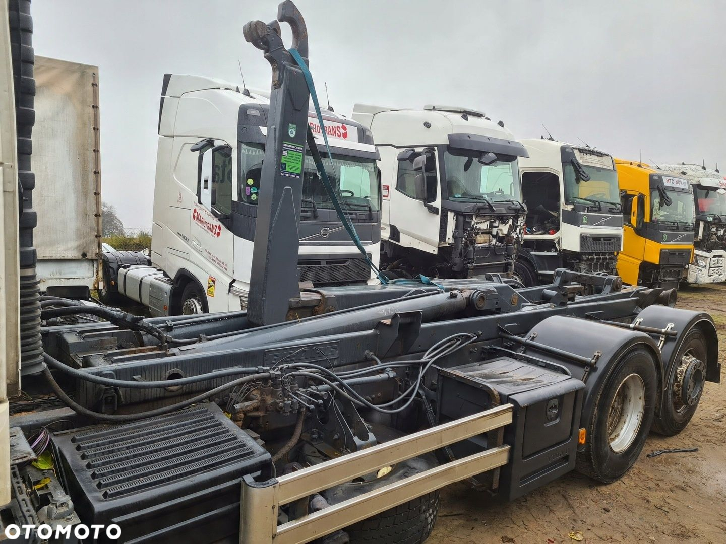 ZABUDOWA PODRAMÓWKA HAKOWA HAKOWIEC GEORG UDT RENAULT GAMA DXI VOLVO FH FM - 2