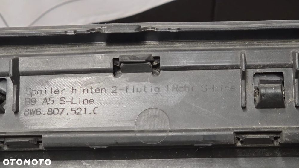 Listwa Dokładka dolna zderzaka tylnego tył Audi A5 8W6 8W6807521C - 4