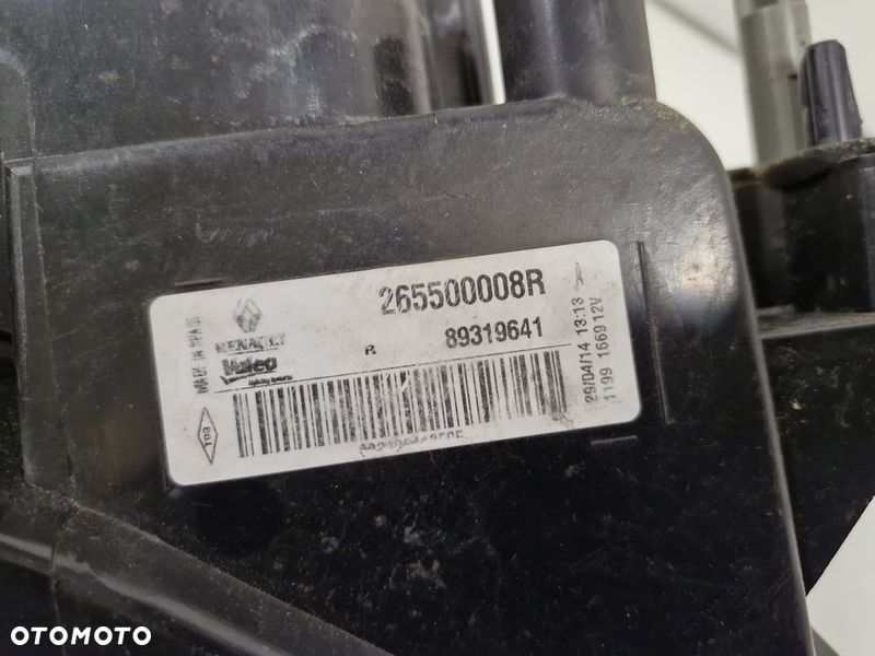 renault megane iii 3 coupe lampa prawy tył tylna prawa 265500008r - 7