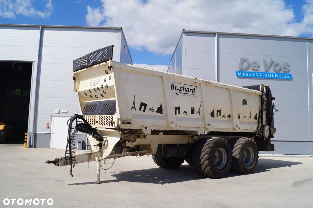 Brochard Rozrzutnik Obornika EV2200 Poziomy 16 Ton - 1