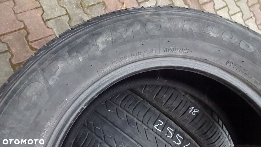 Opony letnie 255/60R18 Hankook Optimo K400 108H - 8