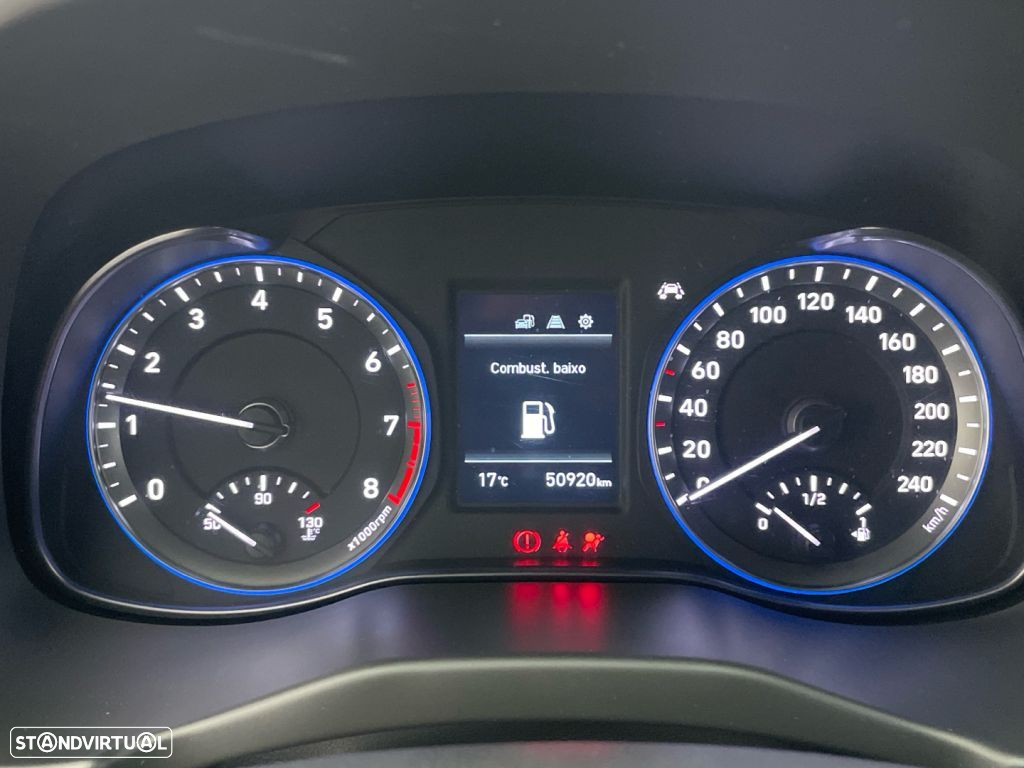 Hyundai Kauai 1.0 T-GDi Premium Pele/Tec.Vermelho - 9