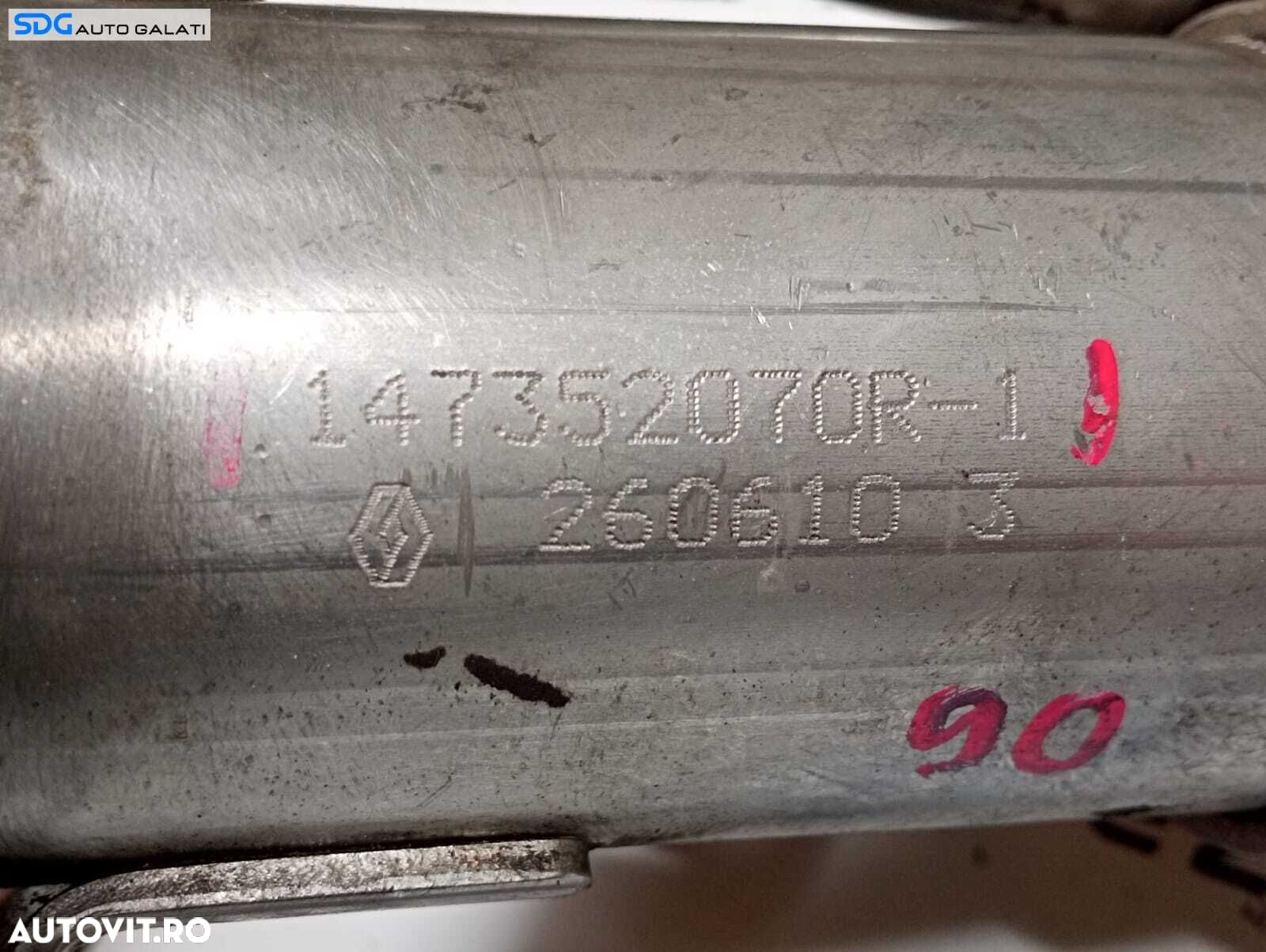 Racitor Gaze EGR Renault Laguna 3 1.5 dci 2007 - 2015 Cod 147352070R 147352070R-1 [M7176] - 3