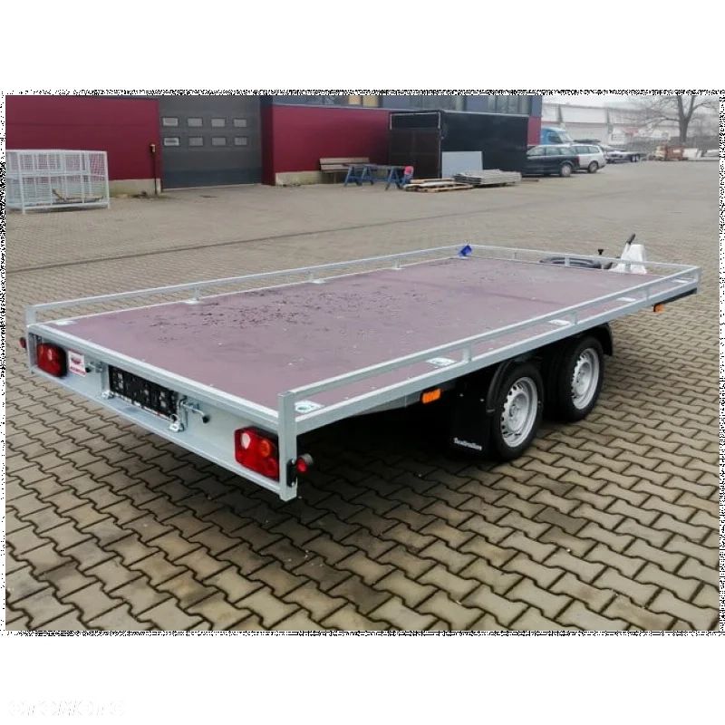 Besttrailers Przyczepa samochodowa BOARD (Atlas) z relingiem, platforma, PRODUCENT - 4
