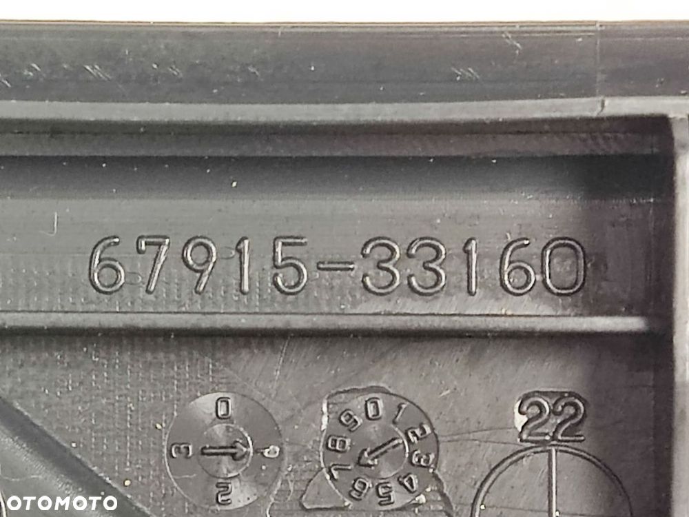 LEXUS ES gen VII od 2018r Listwy Progowe Nakładki - 19