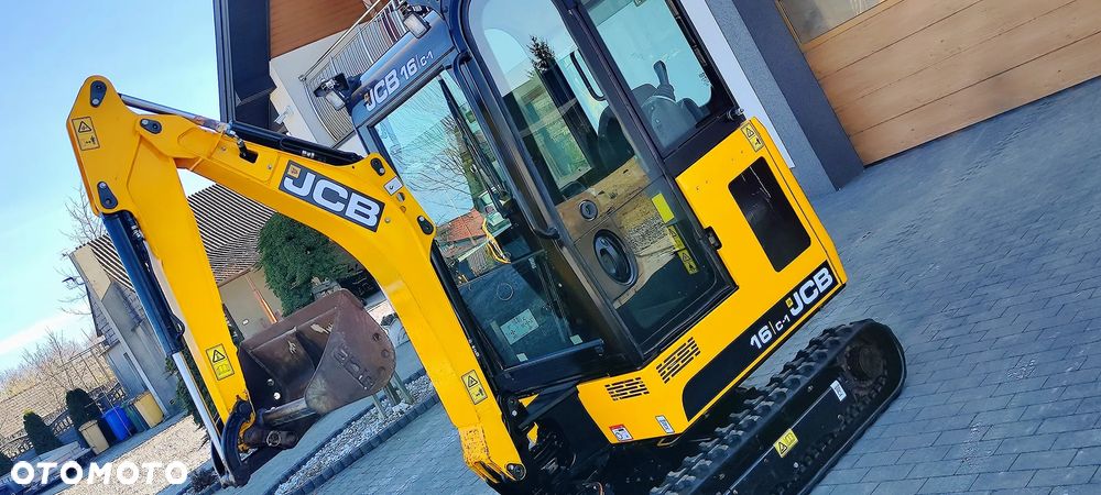 JCB JCB 16 C-1 mini koparka 3 łyżki 19c1 sprowadzona 8018 serwisowana - 14