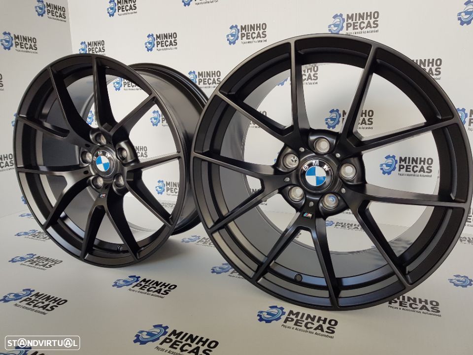 Jantes BMW M4 CS em 18 (5x112) SAtin Black - 3