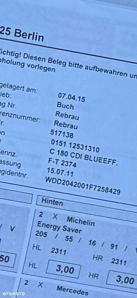 Mercedes-Benz Klasa C 200 CDI DPF BlueEFFICIENCY - 27