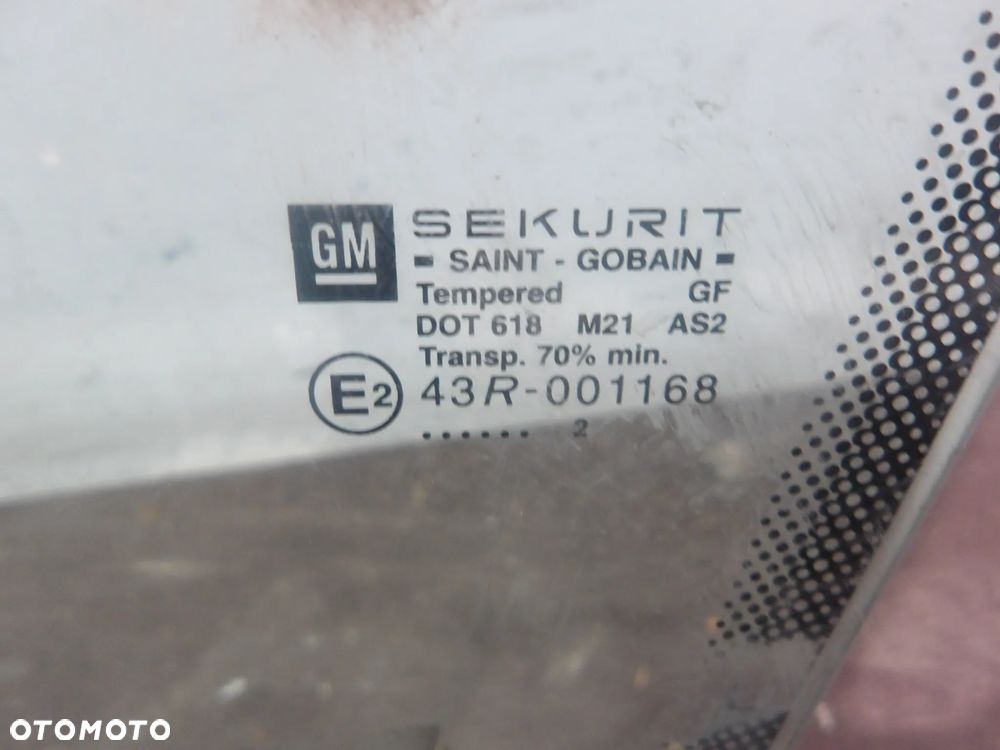 OPEL ASTRA G II BERTONE 3D 98-09 1.8B SZYBA LEWA PRZEDNIA - 4