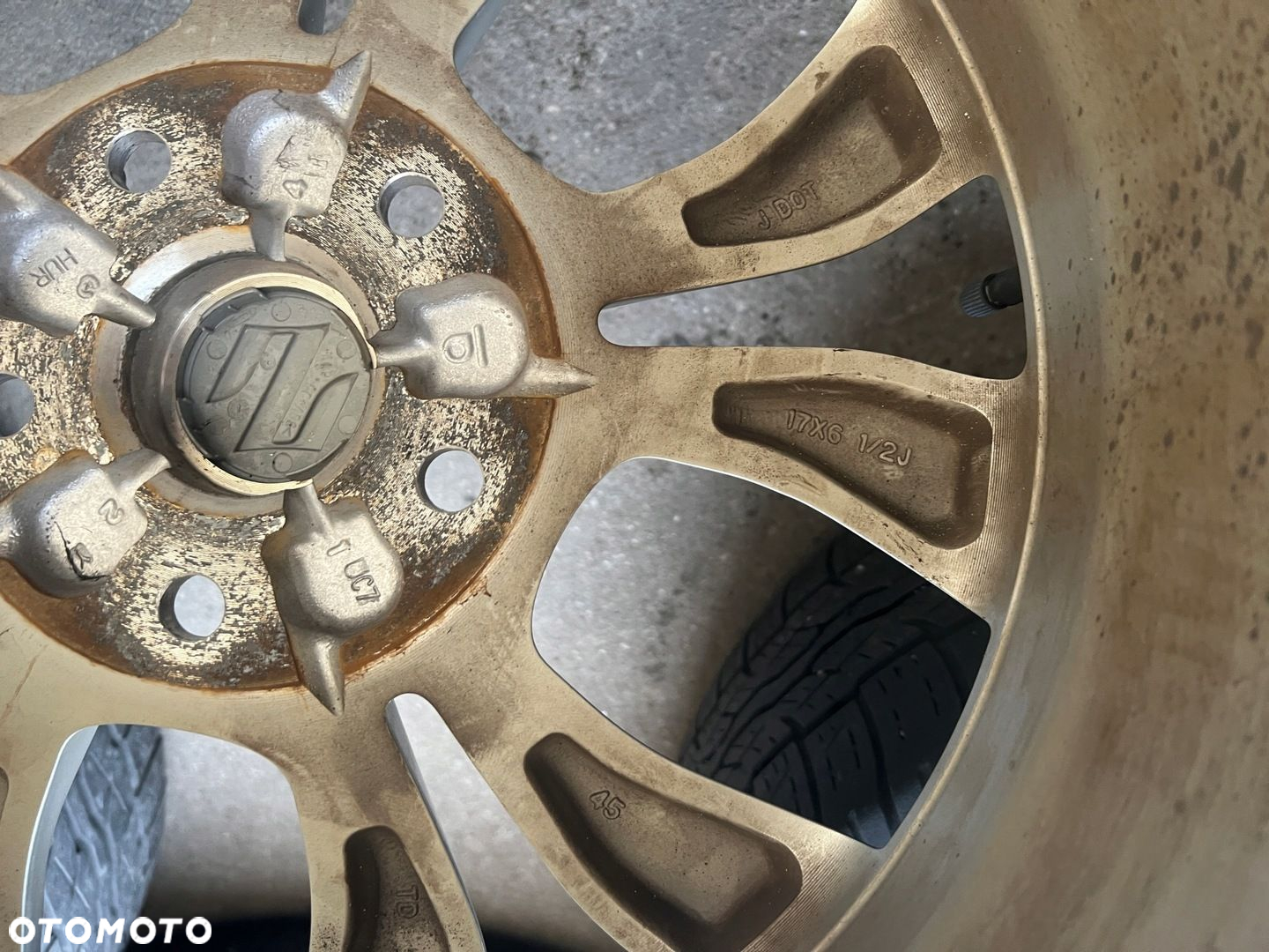 KOMPLET FELG FELGI ALU SUZUKI SX-4 SX4 VITARA 17 5X114,3 ET45 ORYGINALNE - 7