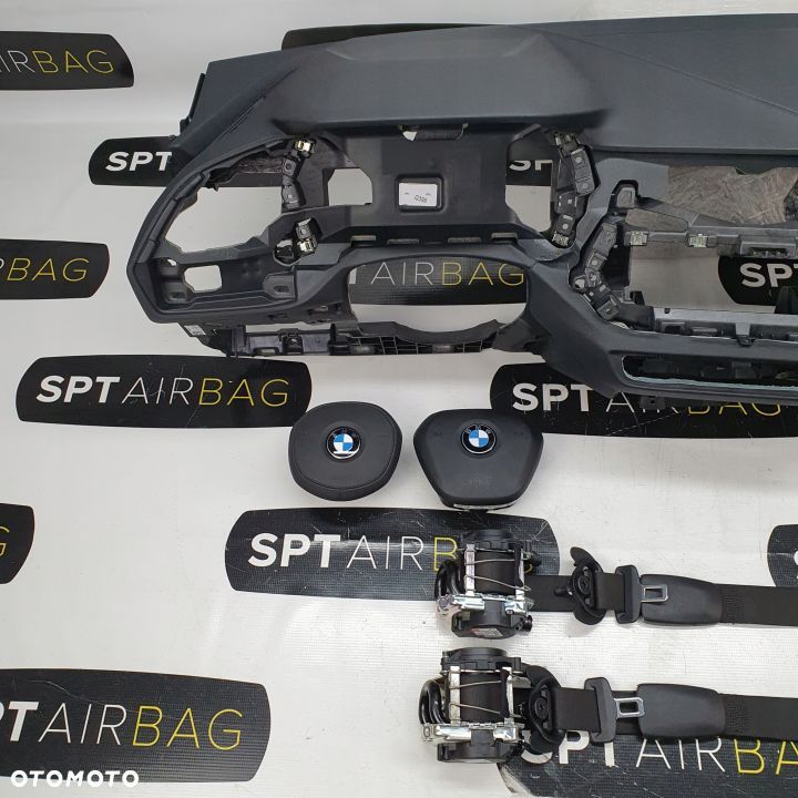 BMW 1 F40 DESKA ROZDZIELCZA KONSOLA KOKPIT PULPIT PODUSZKI AIRBAG AIR BAG PASY KIT SET - 2
