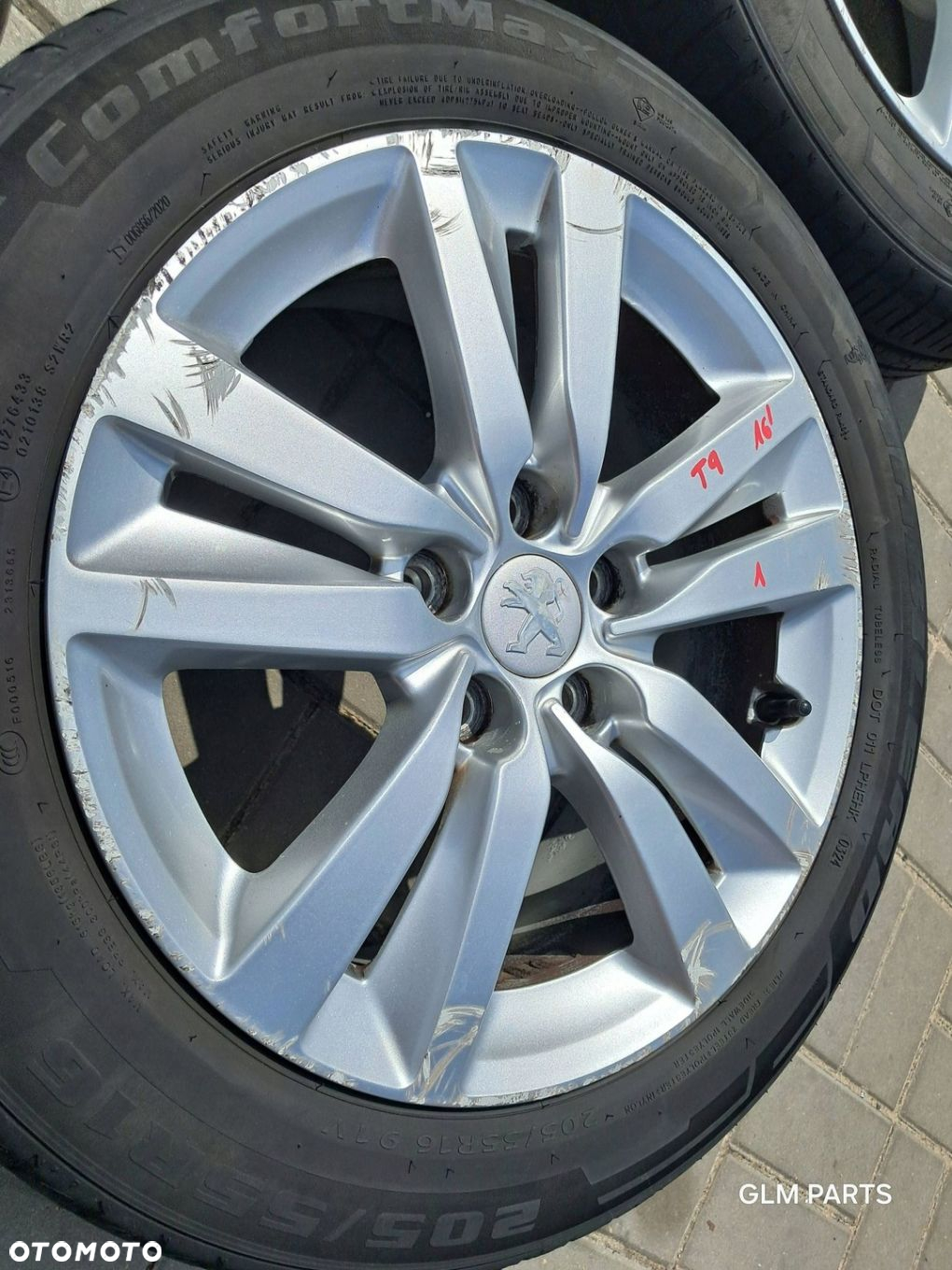 Peugeot 308 II T9 Felgi aluminiowe 16" koła LATO 205/55R16 5x108 - 2