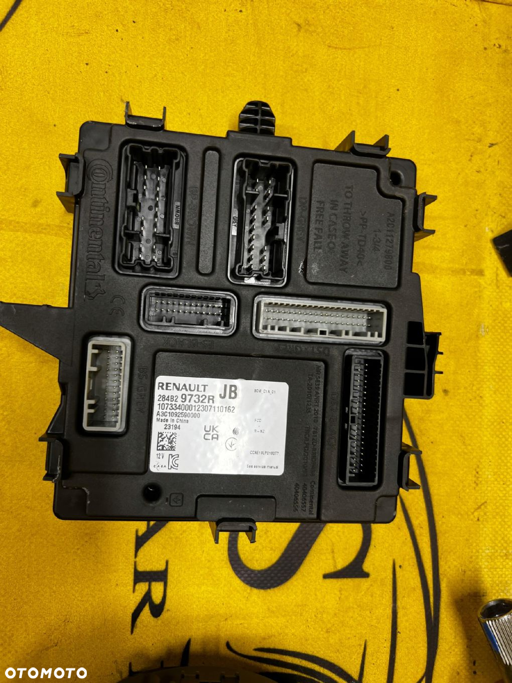 ZESTAW STARTOWY ECU BCM STACYJKA DACIA SANDERO III 2023R 1.0 TCE LPG ECO-G - 6