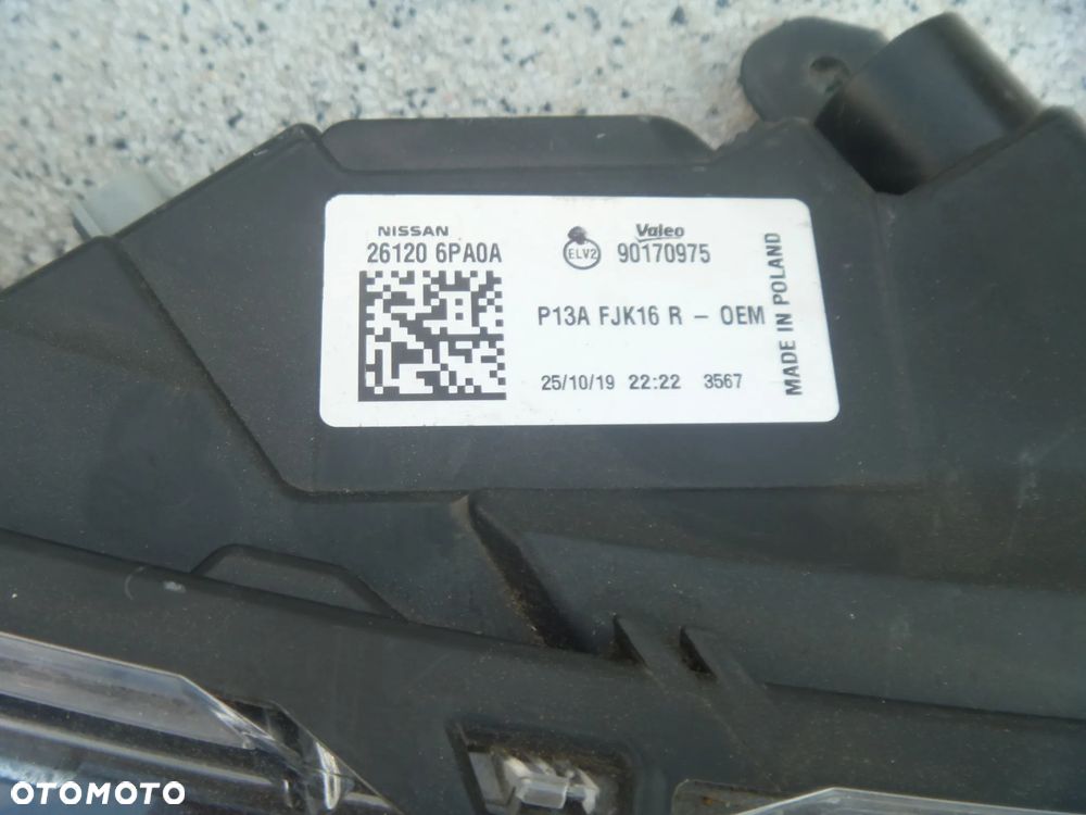 NISSAN JUKE II F16 LAMPA DRL LEWA PRAWA EUROPA IGŁA  EUROPA - 5