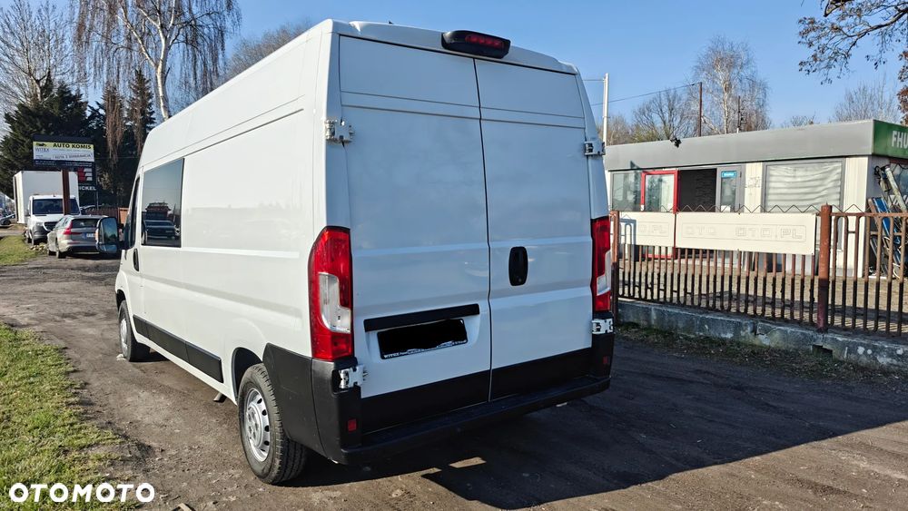 Fiat Ducato  Brygadówka 7 osób L3H2 klimatyzacja nawigacja ledy hak kamera cofania DOKA - 8