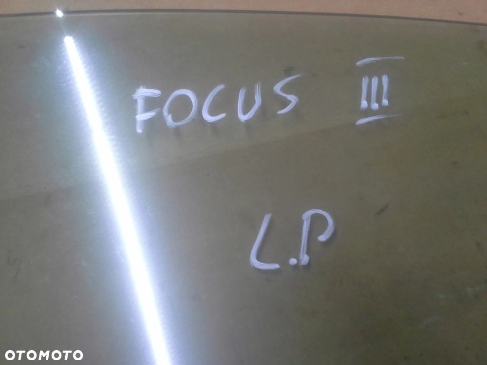 Ford Fokus MK3 5D HB szyba drzwi lewy przód 2011r. - 4