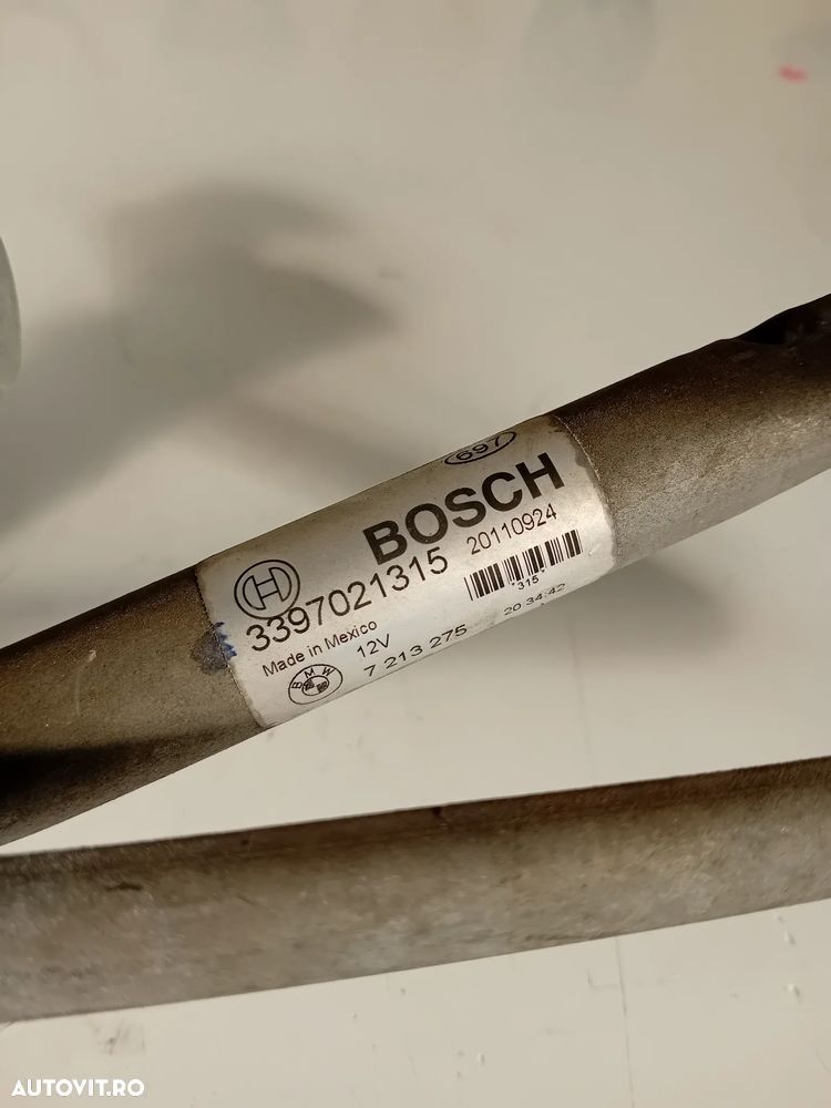 Ansamblu Motoras Stergator Bmw X3 X4 F25 F26 Volan Stanga Import Germania - 7