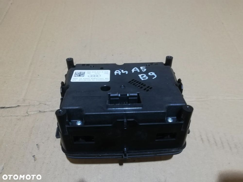 PANEL PRZELACZNIK STEROWANIA RADIEM MMI AUDI A4 B9 8W 8W0919614N - 2