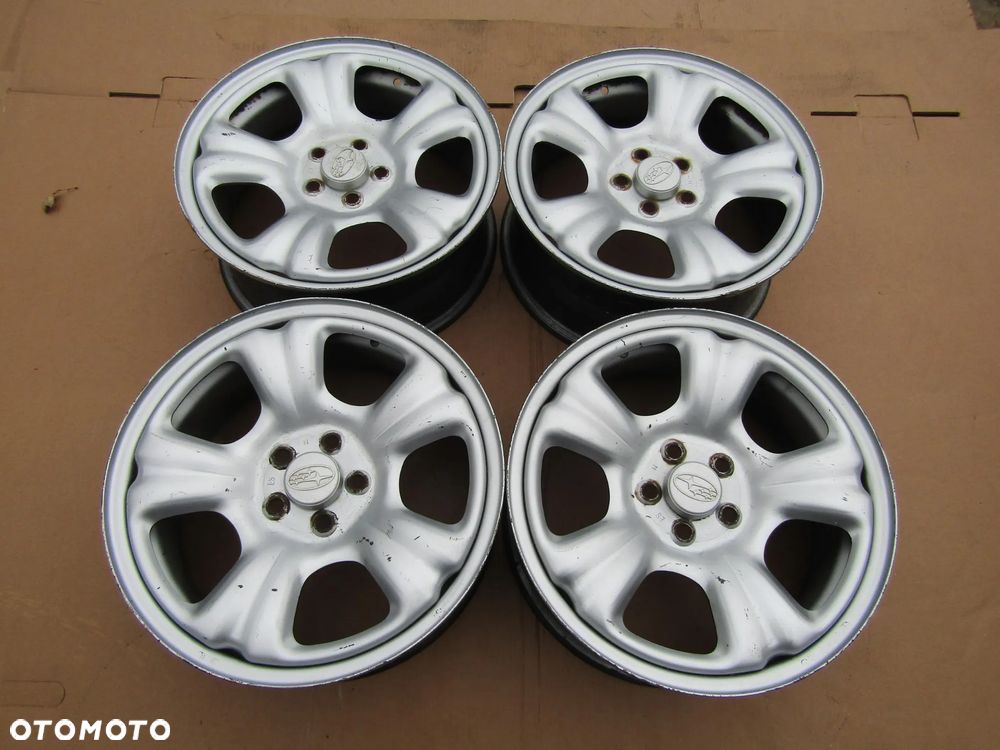 4x Felgi 16 Subaru Legacy Forester Impreza Outback 6,5j 5x100 ET48 + DEKLE - 3