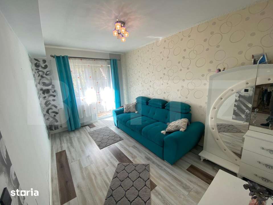 Apartament 3 camere, 60 mp, 2 balcoane, Baciu, Regal — fotografia 3