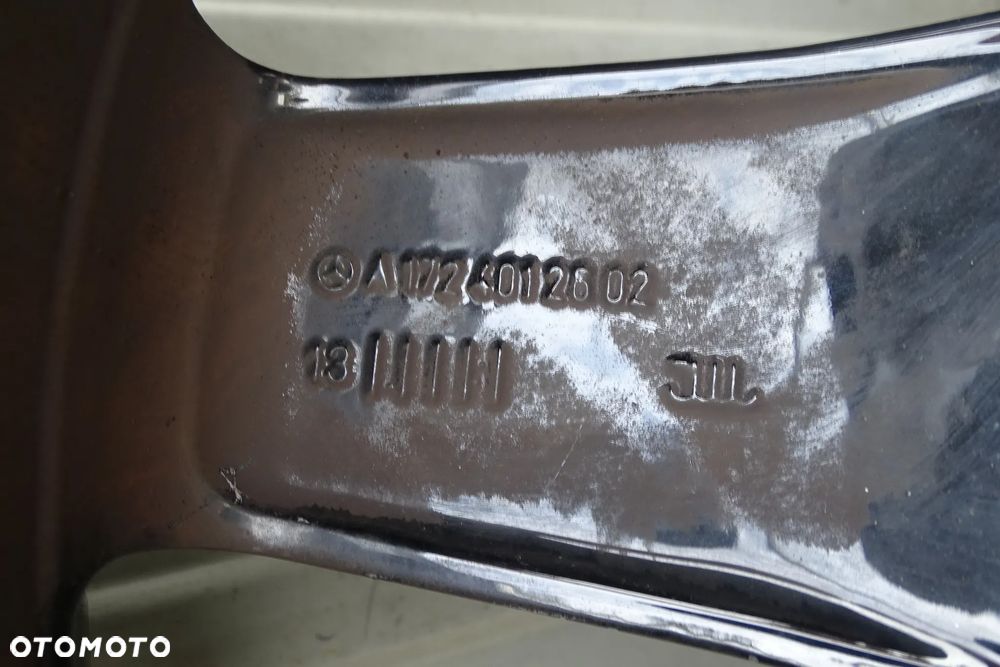 MERCEDES SLK W172 Felgi AMG 1724012702 1724012602 18x8,5 ET36 18x7,5 ET42 - 12