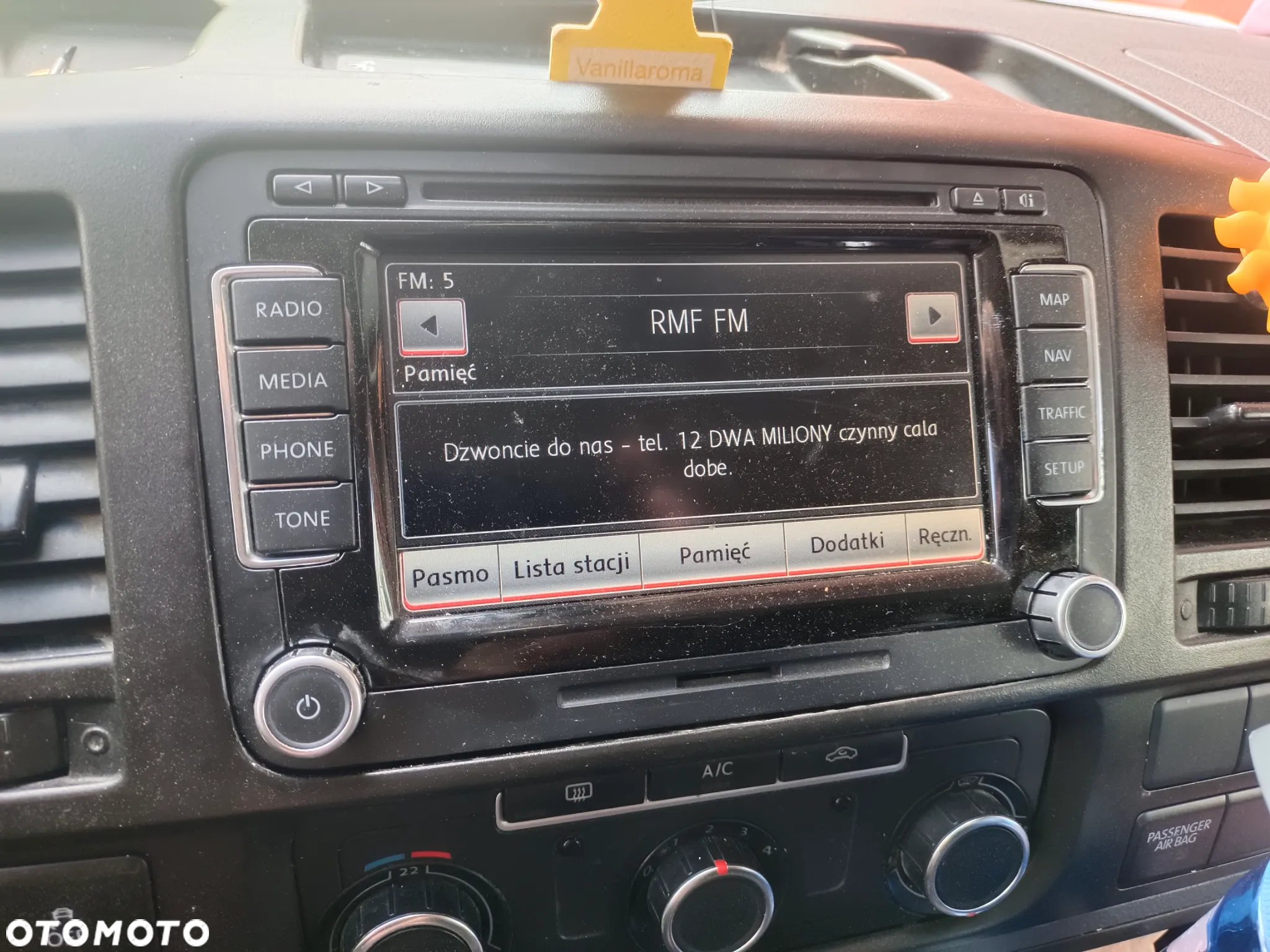 Radio samochodowe dotykowe VW transporter T5 lift - 2