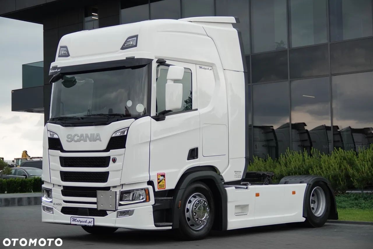 Scania R 450 / HYDRAULIKA / RETARDER / CAŁA NA PODUSZKACH  / OPONY 100% / ALUFELGI / PO KONTRAKCIE SERWISOWYM - 1