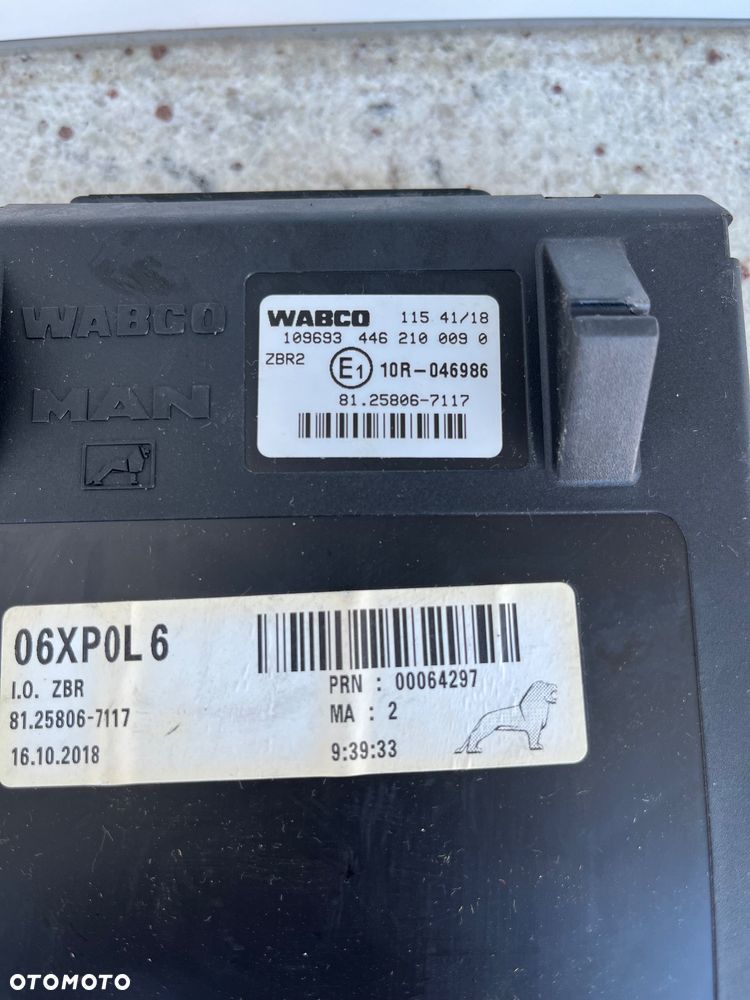 Sterownik ZBR 2 MAN TGX TGS euro 6 komputer - 2