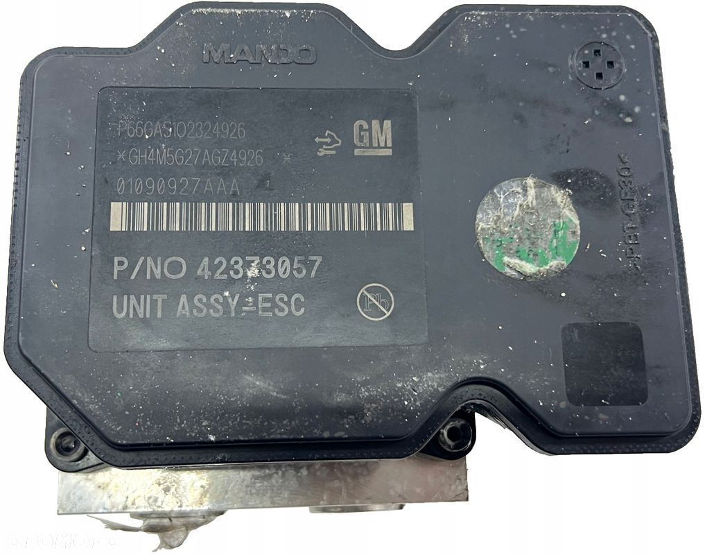 OPEL MOKKA POMPA HAMULCOWA ABS STEROWNIK 42373057 - 3
