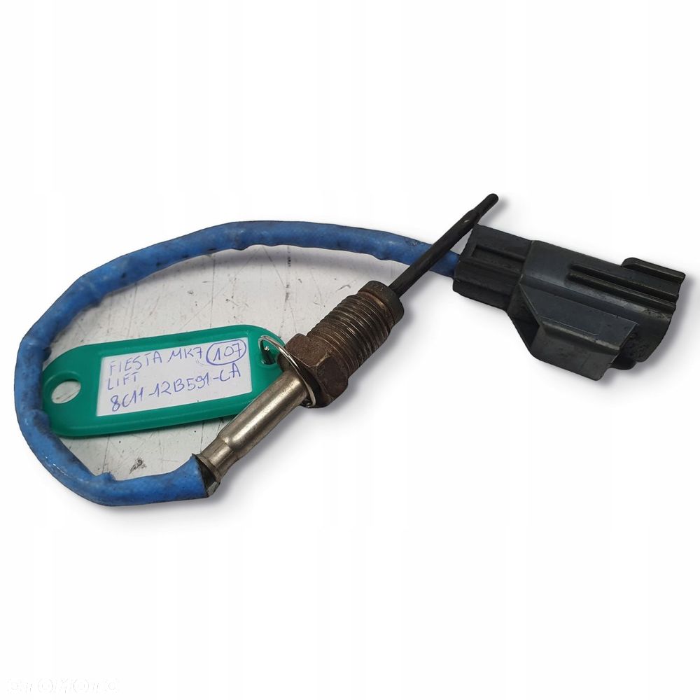 CZUJNIK TEMPERATURY SPALIN Ford Fiesta MK7 1,6 TDCI 8C1112B591CA ORYGINAŁ - 5
