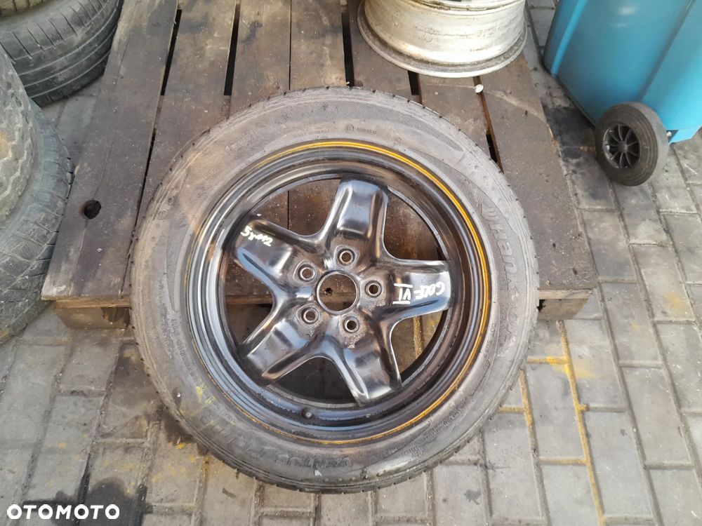 VW GOLF VI FELGA STALOWA 5 RAMION KOŁO DOJAZDOWE 16" 205/55-16 - 1