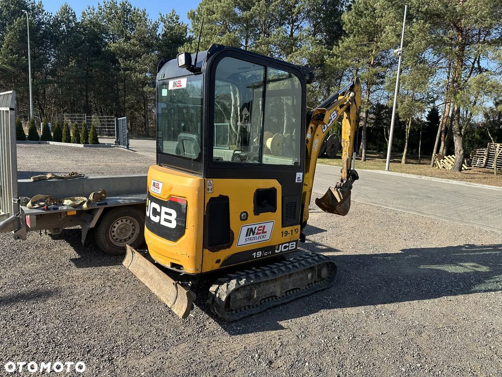 JCB 19C-1 + przyczepa Martz 2.7t - 2