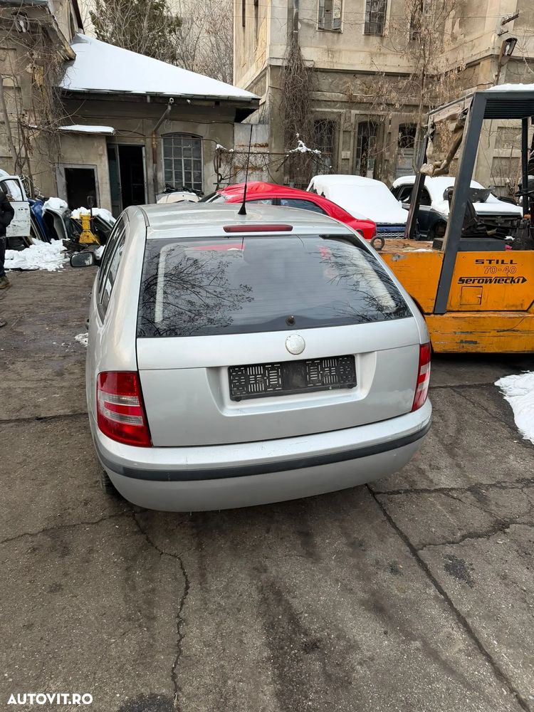 Dezmembrez Skoda Fabia 1 facelift break gri argintiu 1,4 diesel 2007 - 10