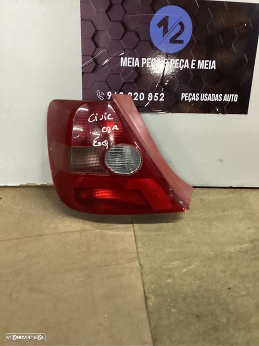 Farolim traseiro direito honda civic de 2002 - 1