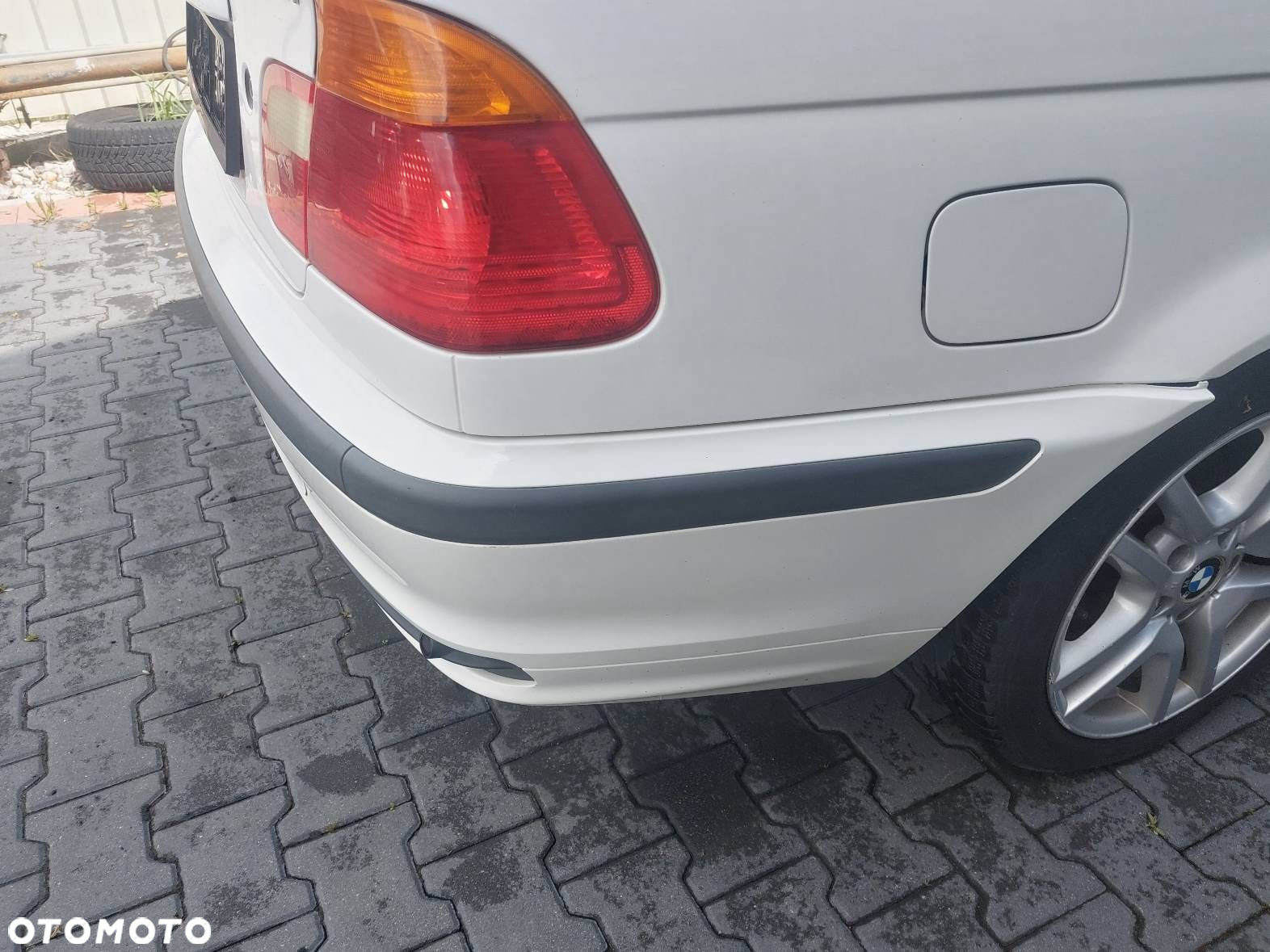 KOMPLETNY TYŁ KLAPA ZDERZAK LAMPA BMW E46 300/0 ALPINWEISS 3 SEDAN - 5