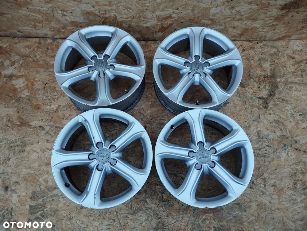 KOMPLET FELG ALUMINIOWYCH 17" 8K0601025C 7.5J ET45 AUDI A5 A4 B8 - 1